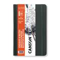 CANSON® | GRADUATE SKETCH & NOTES books — hardcover, dark grey cover, 14 cm x 21.6 cm, 90 gsm