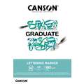 CANSON® | GRADUATE LETTERING MARKER pad — 180 gsm, A4 - 21 cm x 29.7 cm, smooth, 180 gsm, pad (bound on one side)