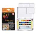 SAKURA | Koi™ Watercolour Sketch Sets — plastic boxes, 18 paints