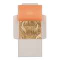 GIUSTO MANETTI | Imitation Metal Leaf — 25 sheets, classic yellow gold tone 2, 140 mm x 140 mm, loose leaf
