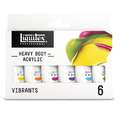 Liquitex® | PROFESSIONAL HEAVY BODY™ acrylic paint — sets, Vibrant set 6 x 22 ml, 1. 22 ml tubes