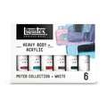 Liquitex® | PROFESSIONAL HEAVY BODY™ acrylic paint — sets, Muted tones + white 6 x 59 ml, 2. 59 ml tubes