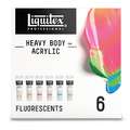 Liquitex® | PROFESSIONAL HEAVY BODY™ acrylic paint — sets, Fluorescent set 6 x 59 ml, 2. 59 ml tubes