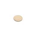 PEBARO | Wickerwork Bases — 3 mm thick, round, 12 cm, odd number of holes (21), 1. with holes