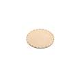Pebaro | Wickerwork Bases — 3 mm thick, round, 17 cm, odd number of holes (25), 1. with holes