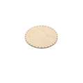 Pebaro | Wickerwork Bases — 3 mm thick, round, 20 cm, odd number of holes (33), 1. with holes