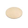 PEBARO | Wickerwork Bases — 3 mm thick, round, 30 cm, even number of holes (44), 1. with holes
