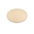 Pebaro | Wickerwork Bases — 3 mm thick, round, 30 cm, even number of holes (44), 1. with holes