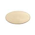 Pebaro | Wickerwork Bases — 3 mm thick, oval, 35 x 28 cm, odd number of holes (55), 1. with holes