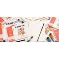 CANSON® | Acrylic Paper — 400 gsm, pad (bound on one side), 33 cm x 41 cm (6F), 10 sheets, 2. Pads