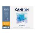 CANSON® | Montval® Watercolour Paper — fine grain, pad - A4, 12 sheets, cold pressed, 1. Pad of 12 sheets