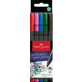FABER-CASTELL | Grip Fineliner 0.4 mm sets — 5 pens, Basic