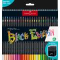 FABER-CASTELL | Black Edition Colour Pencil sets — pencils + holder, 50 pencils