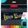 Faber Castell Black Edition 50 Crayon Set, 50 crayons