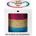 folia® | Self-Adhesive 3 Glitzer Tape — packs, pink / gold / light blue
