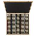 Sennelier Artists' Oil Pastels Wooden Box Sets, 120 pastel complete set