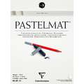 Clairefontaine | PASTELMAT® — N°3 pastel pad ○ white, 18 cm x 24 cm, pad (bound on one side), 340 gsm