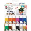 Marabu | do it SATIN MATT Craft Paint — 36 ml tube sets, 12 colours, set