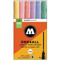 MOLOTOW™ | ONE4ALL Acrylic Pump Markers 127HS — 6 marker sets, Pastel classic set