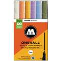 MOLOTOW™ | ONE4ALL Acrylic Pump Markers 127HS — 6 marker sets, Pastel modern set