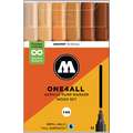 MOLOTOW™ | ONE4ALL ACRYLIC Pump Markers 227HS — 6 marker themed sets, Wood set