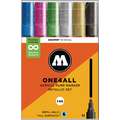 MOLOTOW™ | ONE4ALL ACRYLIC Pump Markers 227HS — 6 marker themed sets, Metallic set 