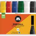 MOLOTOW™ | ONE4ALL  Acrylic Pump Markers 627HS — sets of 6, Basic set 1 "NEW"