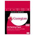 DALER-ROWNEY | Georgian oil painting pads — 250 gsm, 30.5 cm x 40.6 cm, 250 gsm, textured, pad (bound on one side)