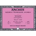 ARCHES® | Aquarelle Watercolour Blocks & Pads — 300 gsm, 18 cm x 26 cm, satin, block (glued on 4 sides), 3. Block - hot pressed