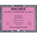 ARCHES® | Aquarelle Watercolour Blocks & Pads — 300 gsm, 23 cm x 31 cm, satin, block (glued on 4 sides), 3. Block - hot pressed