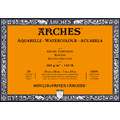 ARCHES® | Aquarelle Watercolour Blocks & Pads — 300 gsm, 18 cm x 26 cm, rough (torchon), block (glued on 4 sides), 2. Block - torchon