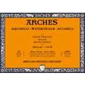 ARCHES® | Aquarelle Watercolour Blocks & Pads — 300 gsm, 36 cm x 51 cm, rough (torchon), block (glued on 4 sides), 2. Block - torchon