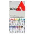 HOLBEIN | HAG ACRYLIC GOUACHE — 20 ml tube sets, set, 18 colours — set D414