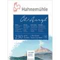 Hahnemühle | Oil/Acrylic paper blocks — 230 gsm, 24 cm x 32 cm, 230 gsm, textured, block (glued on 4 sides)