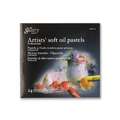 GALLERY | Artists Soft Oil Pastels — cardboard box sets, 24 pastels, 24 pastels