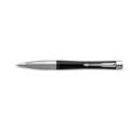 Parker | Urban Twist Ballpoint Pens — boxed, muted black lacquer / chrome trim, single pens
