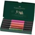 FABER-CASTELL | Pitt Artist Pen Dual Markers — cardboard box sets, Flowers, 1. Set of 5