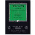 ARCHES® | Aquarelle Watercolour Blocks & Pads — 300 gsm, 26 cm x 36 cm, cold pressed, pad (bound on one side), 4. Taped pad - cold pressed