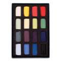 UNISON COLOUR | Handmade Half Stick Soft Pastels — 16 pastel set, Starter set of 16 pastels