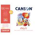 CANSON® | Acrylic Paper — 400 gsm, pad (bound on one side), 30 cm x 40 cm, 10 sheets, 2. Pads