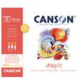 CANSON® | Acrylic Paper — 400 gsm, pad (bound on one side), 38 cm x 46 cm (8F), 10 sheets, 2. Pads