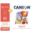 CANSON® | Acrylic Paper — 400 gsm, pad (bound on one side), 40 cm x 50 cm, 10 sheets, 2. Pads