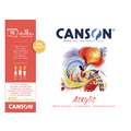 CANSON® | Acrylic Paper — 400 gsm, pad (bound on one side), 42.5 cm x 59.4 cm, 10 sheets, 2. Pads