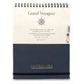 SENNELIER | Grand Voyageur Travel sketchbooks — 90 gsm, 16 cm x 21 cm, 90 gsm, cold pressed, spiral pad