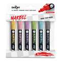 DARWI® | MARBEL UNIVERSAL MARKER — sets of 6, pastel colours, set, 4 mm