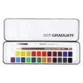 DALER-ROWNEY | GRADUATE Watercolour sets — half pans + accessories, 24 half-pans + accessories