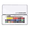 DALER-ROWNEY | GRADUATE Watercolour sets — half pans + accessories, 36 half-pans + accessories