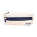MILAN® | Pencil Cases 430 ○ two compartments — polyester, beige
