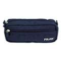 MILAN® | Pencil Cases 430 ○ two compartments — polyester, marine blue