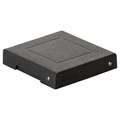 FALKEN | PureBox Storage Boxes — individual, 12 cm x 12 cm, 2.5 cm deep, black, 1. 2.5 cms deep
